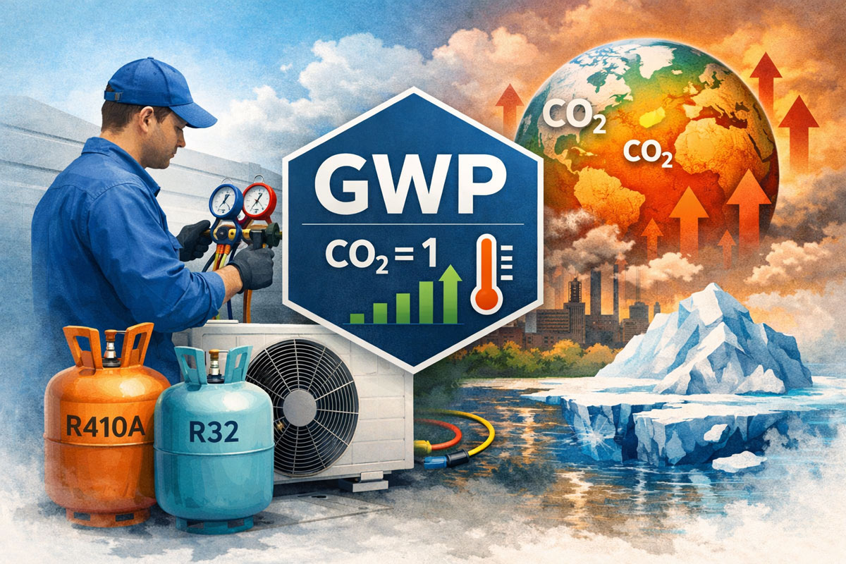 gas-refrigeranti-climatizzatori e GWP